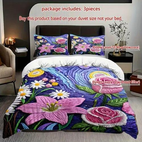 Van Gogh Oil Painting Soft Duvet Cover Van Gogh Oil Painting Background Theme Soft Duvet Cover Suitable for Children Kids plus Adult Peoples Soft