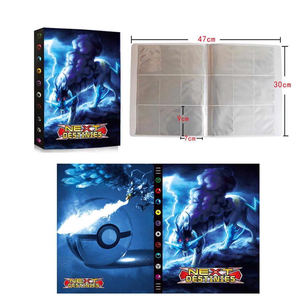 Buy 9 Pocket 432 Card Pokemon Album Cartoon Book Playing Game Pokemon  Binder Collection Holder Map Folder Loaded List Kids Toy Gift at affordable  prices — free shipping, real reviews with photos — Joom