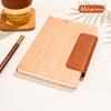 PU Leather Cover Business Office Notepad 200 Pages Students Notebook New Diary  Students Writing
