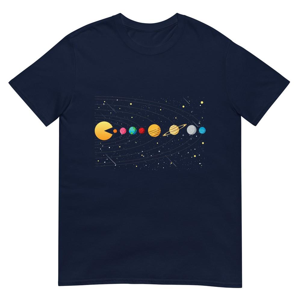Funny Solar System Astronauts Space Video Games TShirt S