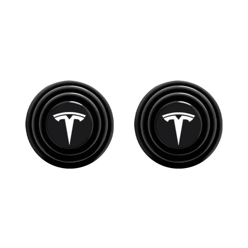 

FOR Car Door Anti-Collision Silicone Pads Shock Absorber Gasket Suitable For Tesla Model 3 Model X STM3 TMX TMS 2016-2020 Decals