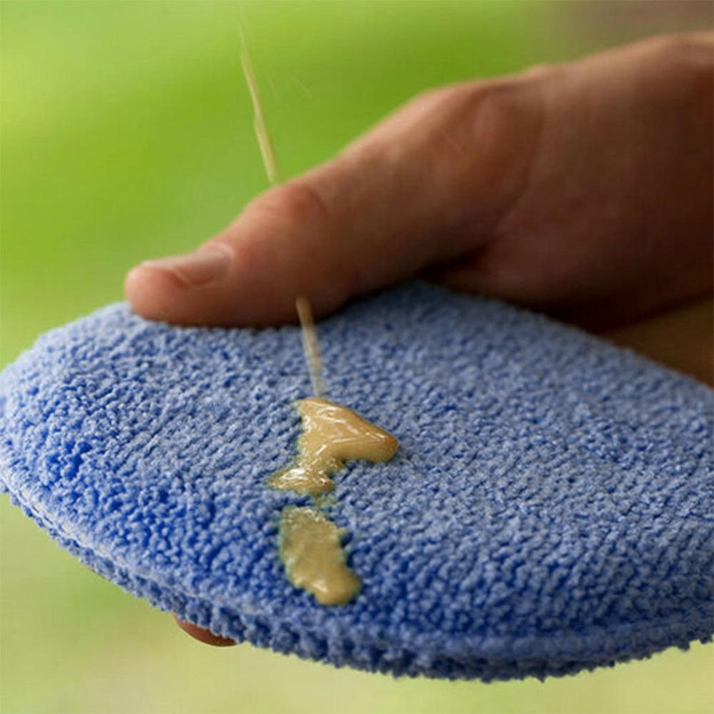 4/10/24pcs Car Waxing Sponges Detailing Applicator Wash Polish Pad Foam Sponge Automotive Microfiber Waxing Cleaning Tools
