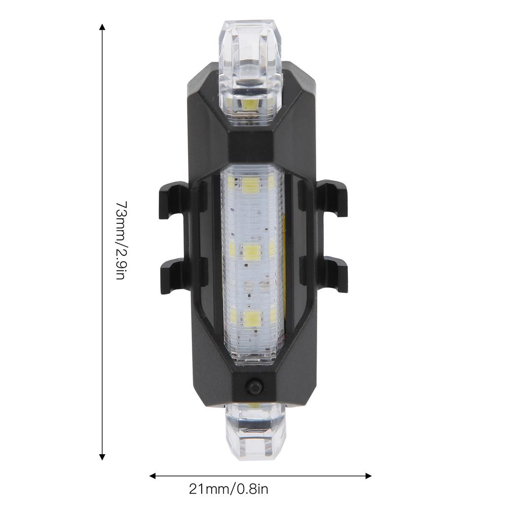 918 Tail Light USB Charging Night Riding Warning Light Outdoor LED Light