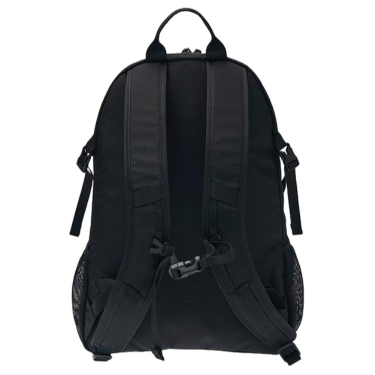 New MLB Polyester Backpack Unisex Light Gray/Black 3ABKB025N