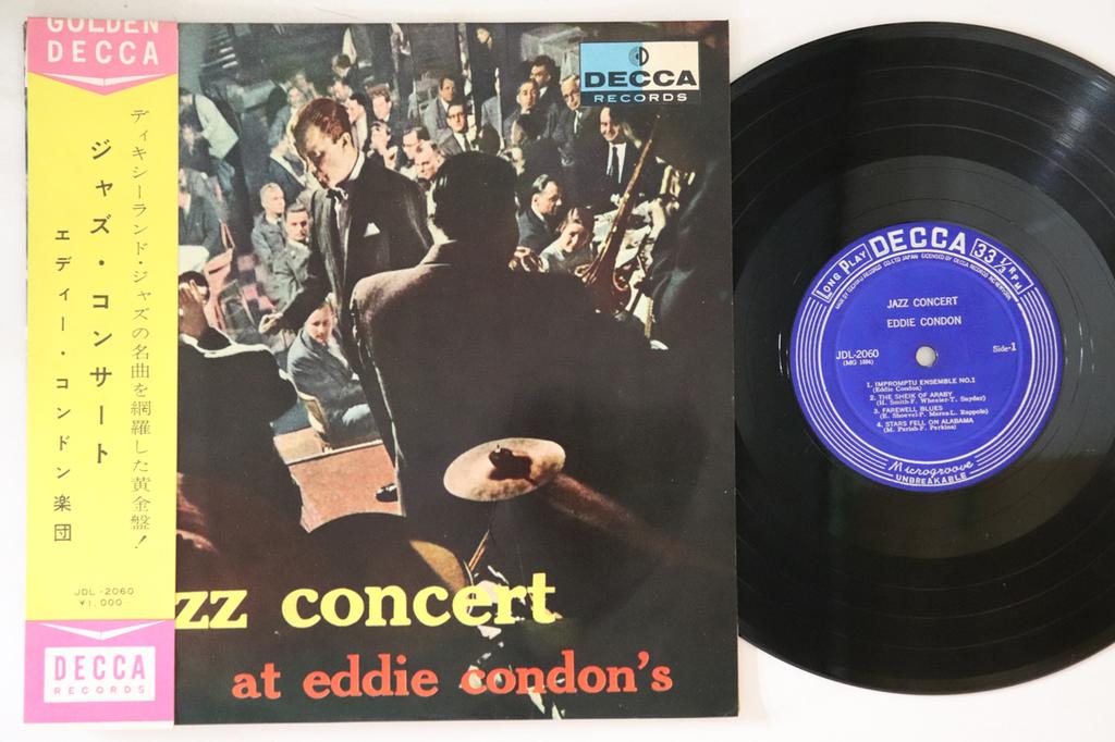 10inch Record EDDIE CONDON - Jazz Concert JDL2060 DECCA Japan Obi Jazz Used