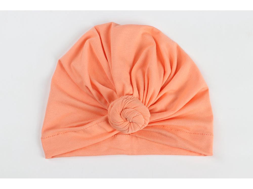 Autumn/Winter Fashion Parent-Child Cotton Turban Headscarf Hat Yoga Pleated Cap