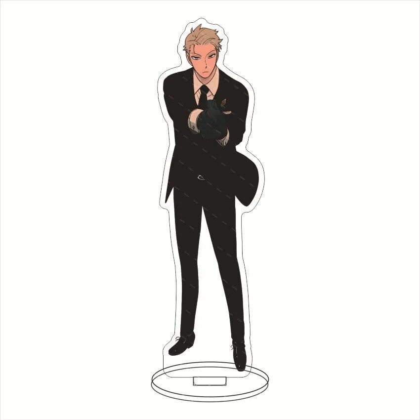 SPY X FAMILY Anime Character Standing Kawaii Anya Yor Loid Action Figures Acrylic Stand Model Toy Desk Decoration Fans Gifts
