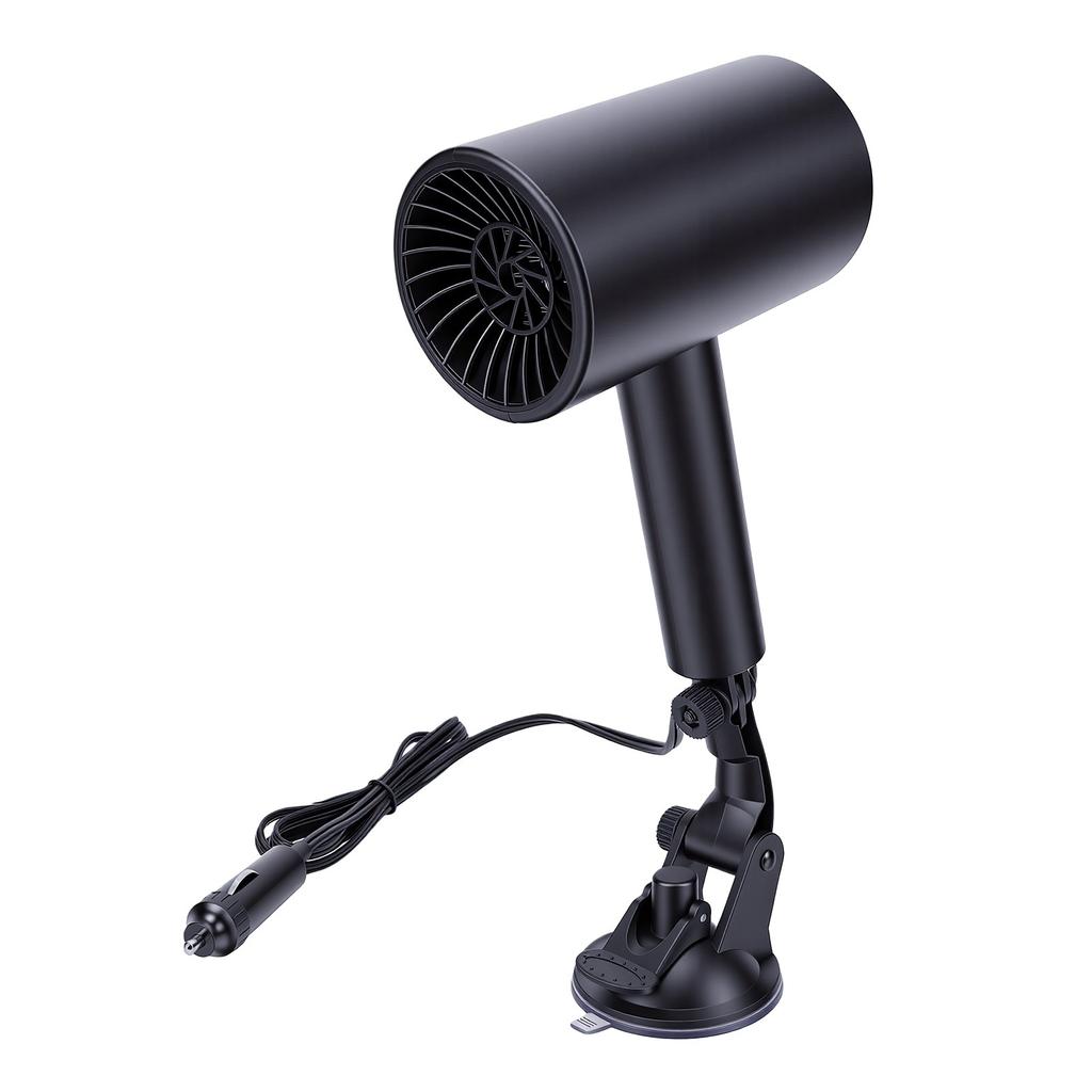 Car Heater 12V Portable Defroster Defogger for Car Windshield Fast Heating Air Blower with Suction Holder