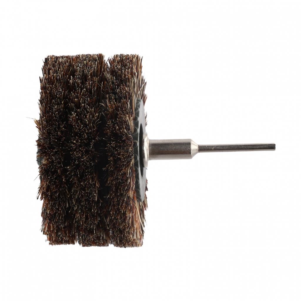 Cleaning Wheel Horsehair Brush Polishing Brush Easy Installation