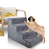 Pet Stairs Dog Steps Non-Slip Removable Washable Ramp Ladder for Small Senior Dogs