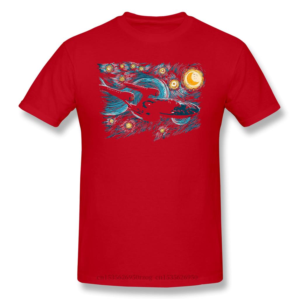 ZX STARRY TREK Cloth Print Cool TShirt Stars Treke Science FictionTV Series Tops For Men Fashion Streetwear