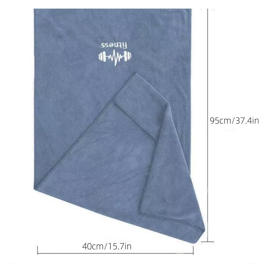 40*95cm Microfiber Gym Yoga Exercise Swimming Fitness Towel Fast Drying Towel Beach Running Body Non-slip Sports Sweat