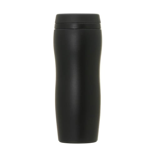 Starbucks Carved Recycled Stainless Steel Bottle, Matte Black, 355ml (2024 Model), 550919