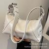 Silver Bag Women's Large Capacity 2025 New Trendy Popular Super Fire High Sense Shoulder Underarm Bag Crossbody Commuter Bag