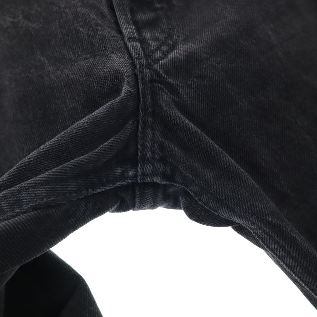 Levi's 90s 501 Made In USA Straight Denim Pants W29 Black Jeans Men's Used