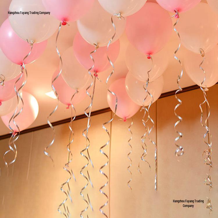 Wstążka balonowa 100 jardów do dekoracji ślubnych i świątecznych