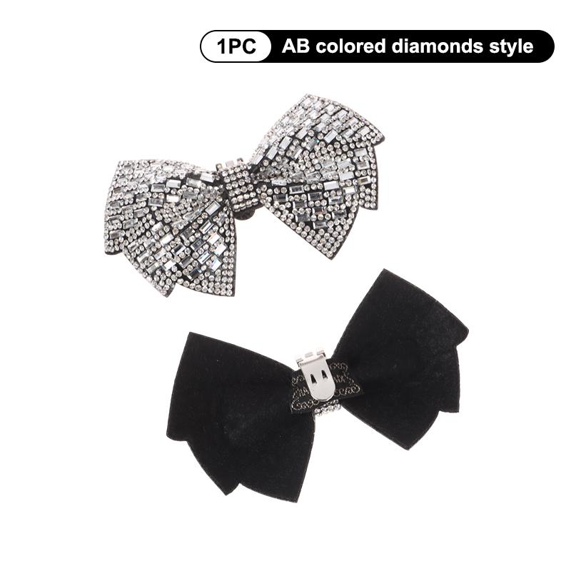 1Pc Luxury  Bow Shoe Buckle Shiny Bowknot Shoes Clip Wedding Bride Shoes Decoration High Heel Charms Jewelry