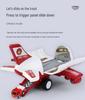 Extra Large Transforming Airplane Toy with Music and Storage Features for Kids
