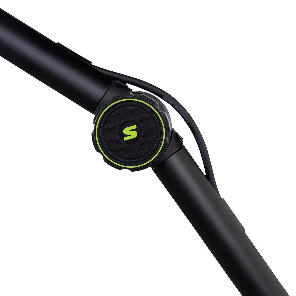 Shure by Gator Desktop Microphone Arm Stand, 94cm Arm Length, 360-Degree Rotating Base, SH-BROADCAST1 [For Audio Recording, Video Streaming, Video