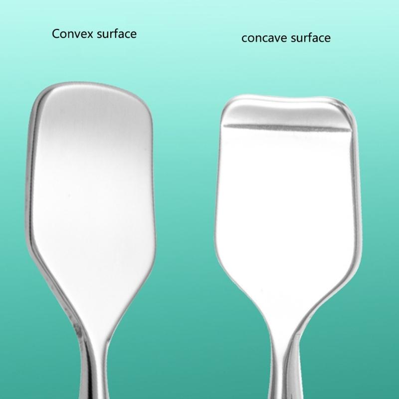 Professional Double Head Face Skin Scraper for Blackheads and Blemishes with Ergonomic Handle for Comfortable Grip