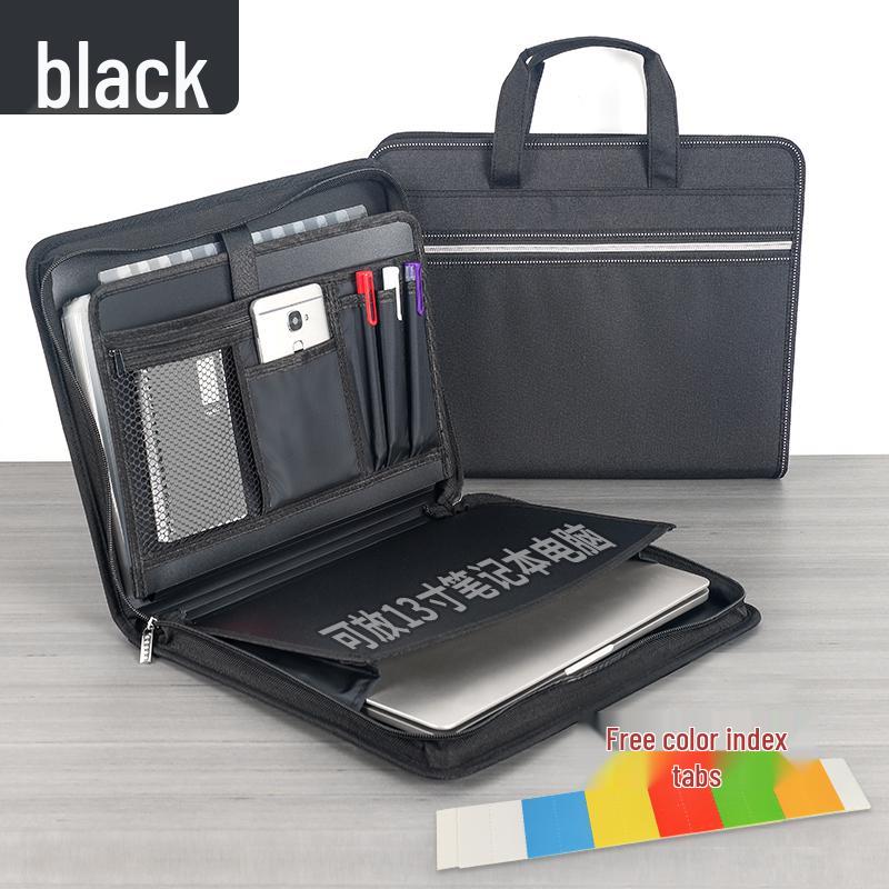 Многослойная папка-гармошка формата А4 большой емкости для тетрадей и брошюр студентов