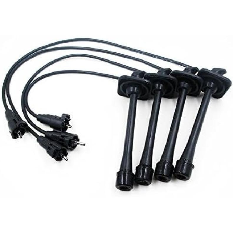 Vkinman Ignition Spark Plug Wire Set Replacement For Toyota Camry 1997-2001 L4 2.2L 90080-91110 (4PCS)