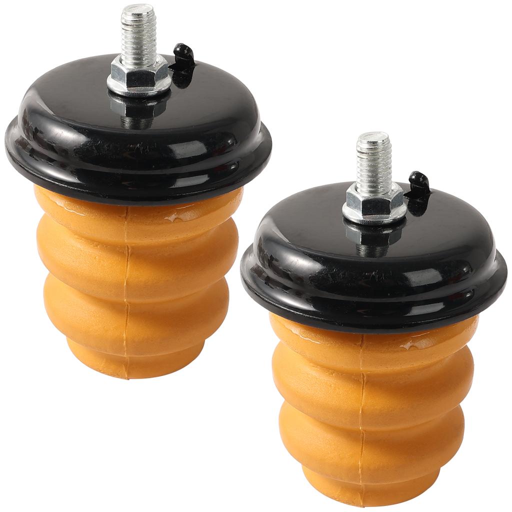 2pcs For Chevrolet Silverado GMC Sierra 1500 HD 1999-06 Rear Axle Rubber Shock Absorber Bump Stop Bumper Spring 15712438 523-049