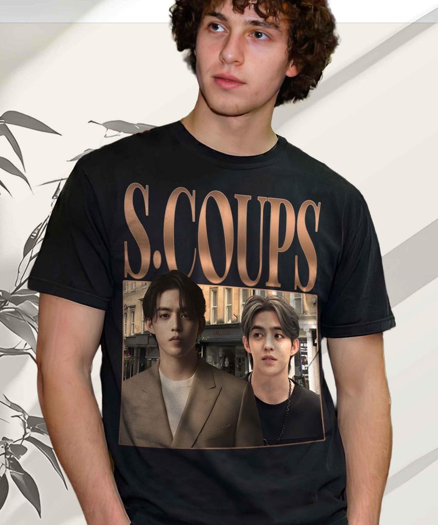 S.COUPS K-Pop Idol Graphic T-Shirt and kids tshirt – Unisex Cotton Tee, vintage
