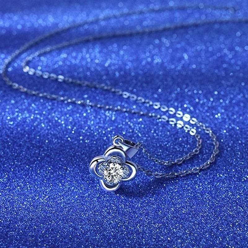 Lindon Damen-Halskette mit Zirkon-Anhänger aus Kupferlegierung, für Damen, Party-Geschenke, modisches Geschenk