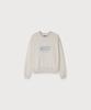 MUSEE Triomphe Musee Paris Embroidery Sweatshirt_Ivory