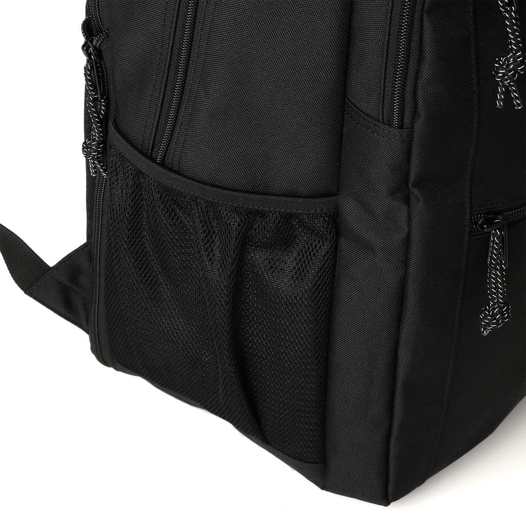 Backpack B4 size storage inch PC storage 31L Round type 1 compartment School bag School backpack Black x Sky x Gray H47 x W31 x D20cm [Adidas] 15.6