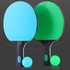 Set di Racchette da Ping Pong Colorate a 4 Stelle