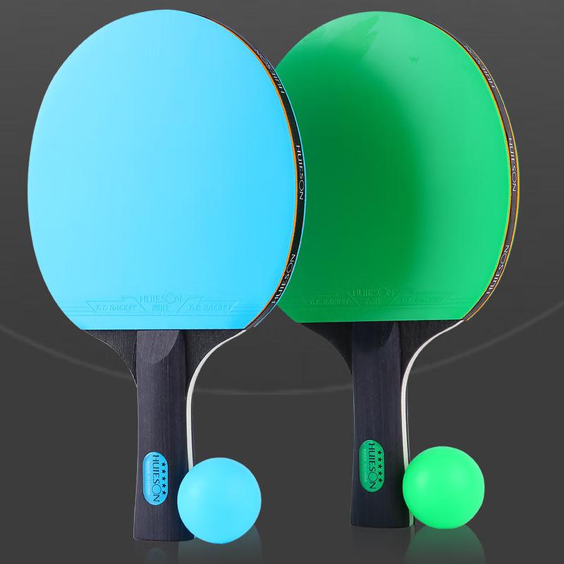 Set di Racchette da Ping Pong Colorate a 4 Stelle