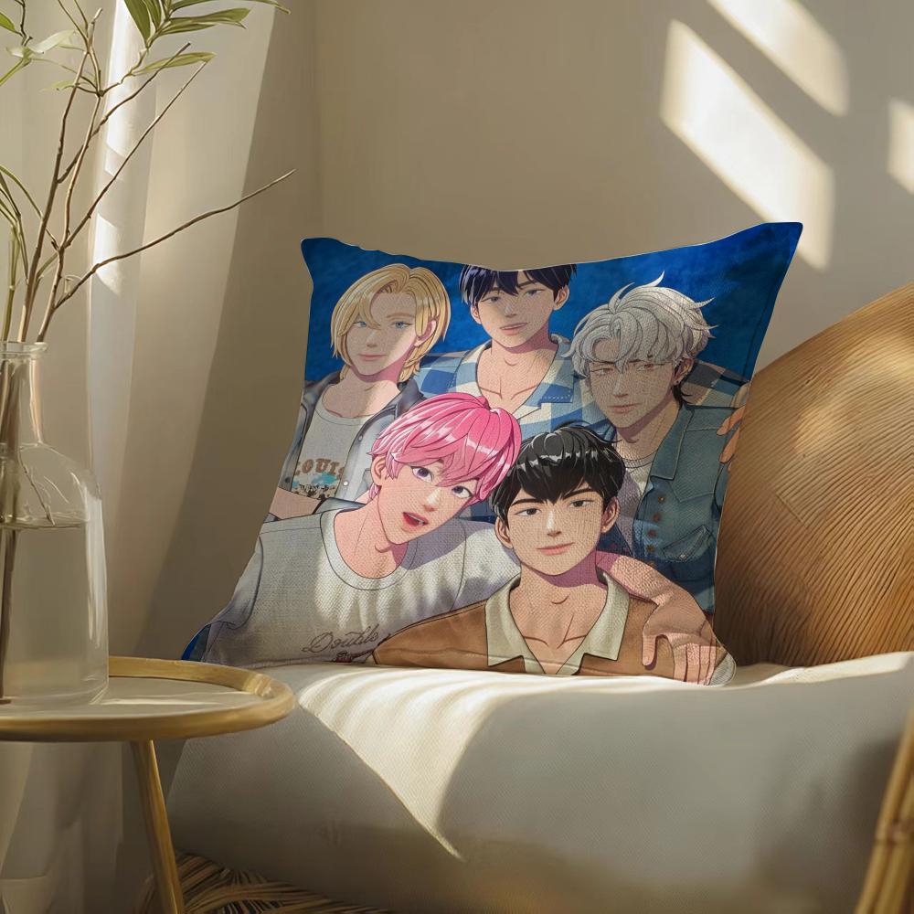 fashing Kpop PPLAVE Pillow Case pillowcase doublesided printed sofa cushion bedroom headboard
