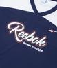 Reebok Authentic Logo Colorblock Short Sleeve T-Shirt (W) - Navy