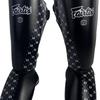 Espinilleras de Artes Marciales Boxeo Muay Thai Kickboxing Protección Adulto Unisex PU Pierna