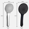Home Shower Head Bathroom Accessories Handheld Spray Head Large Water Output for Bathing And Washing Single Head Spray