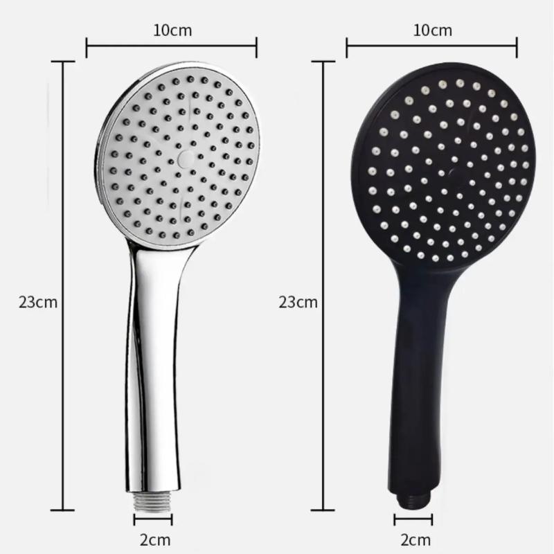 Home Shower Head Bathroom Accessories Handheld Spray Head Large Water Output for Bathing And Washing Single Head Spray