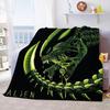 Weiche Überwurfdecke aus dem Film „Aliens“, Weltraummonster, bedruckt, Tagesdecke, Sofa-Couch-Bezüge, Reise-Camping-Decke, Geschenk für Kinder und Erwachsene