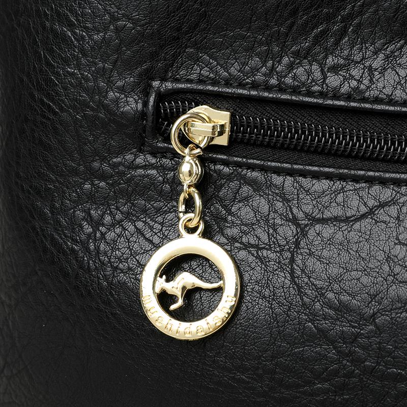 Vintage Tote Bag Women's Large Capacity Handbag Shoulder Crossbody Bag