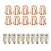 20pcs Plasma Electrode PR0105 Tip PR0102-10 For Trafi Met S45 25 Plasma Cutting Torch High Quality Welding Consumables