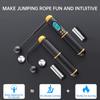 Smart Digital Skipping Ropes, Anti-Slip, Hand Grip, Crossfit Speed, Jump Rope with Counter, Fitness, Entertainment