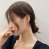 2026 New Korea Trendy Charm Pearl Beaded Ear Cuff Clip Earring for Women Fake Piercing Bone C-shaped Jewelry Accessory Wholesale