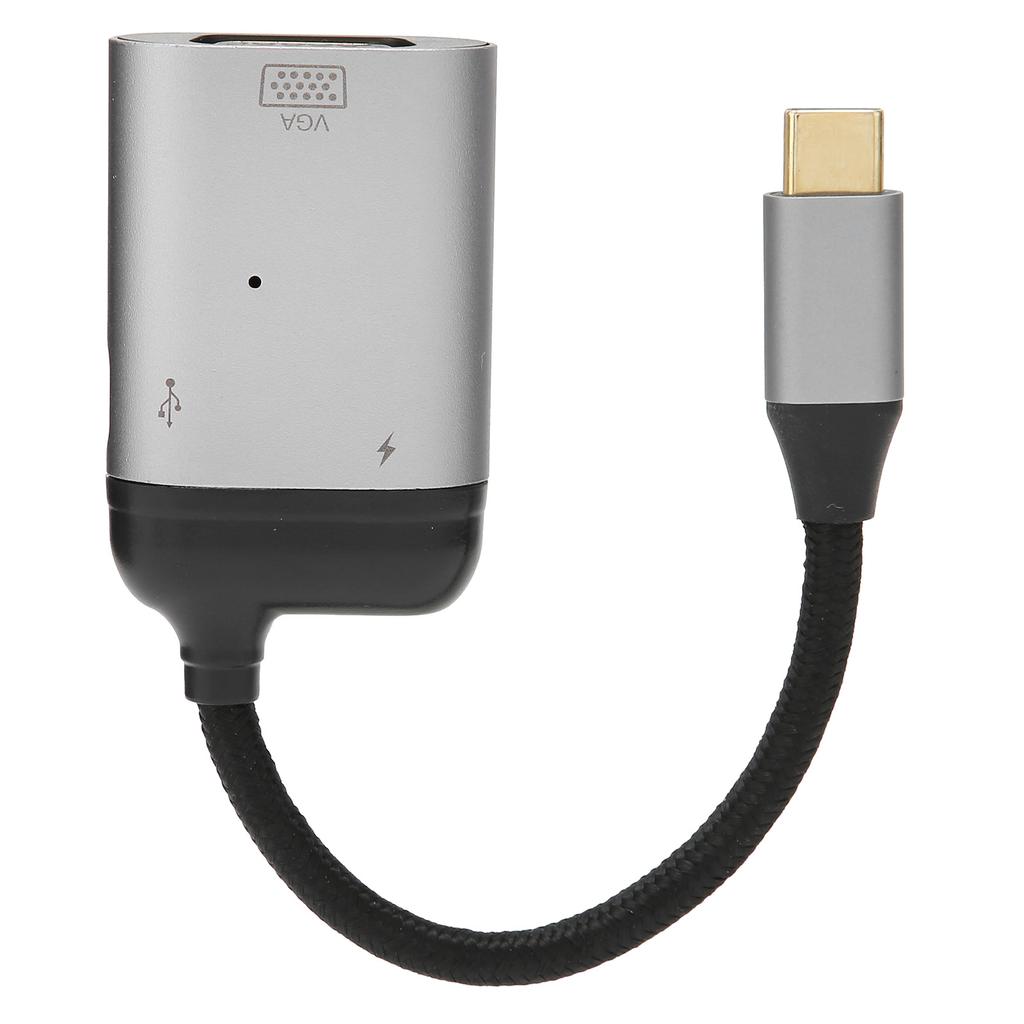 JORINDO JD0782 Type C to VGA Adapter 1080P 60Hz PD Male to Female Converter for Laptop Projector