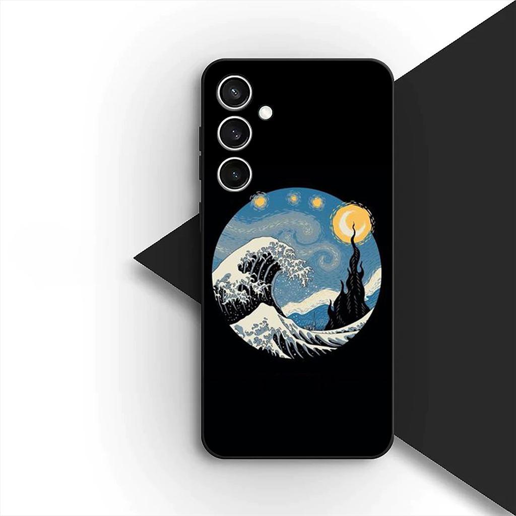 Casing for Apple iPhone 17 Pro XS Max Air 6 7 8 Plus 5 + SE 2022 SE2 16E Phone Cover Protective Case The Great Wave of Kanagawa