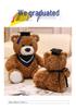 Cute Graduation Teddy Bear with Doctor's Hat - Commemorative Gift for Students