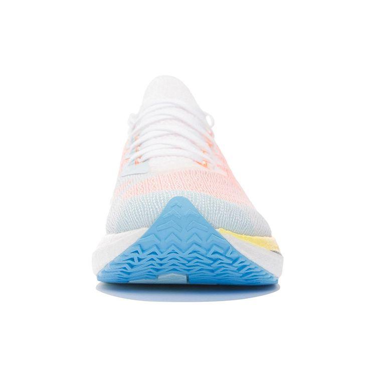 Li Ning Fei Dian Discovery One Piece Woven Low Top Running Shoes Women Sneaker White Blue ARMS008-1