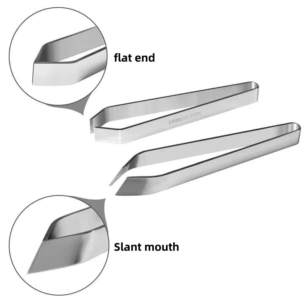 Stainless Steel Hair Puller Gadgets Kitchen Pig Hair Clipper Chicken Hair Remover Fish Bone Remover Pig Hair Clip Kitchen Things