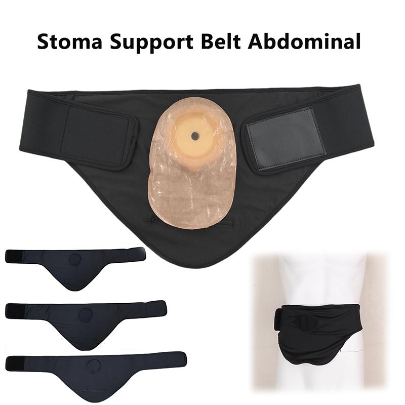 Biliary Drainage Bag Ostomy Hernia Care Belt Abdominal Binder Brace Stoma Support Wraps Binding Support For Men Women