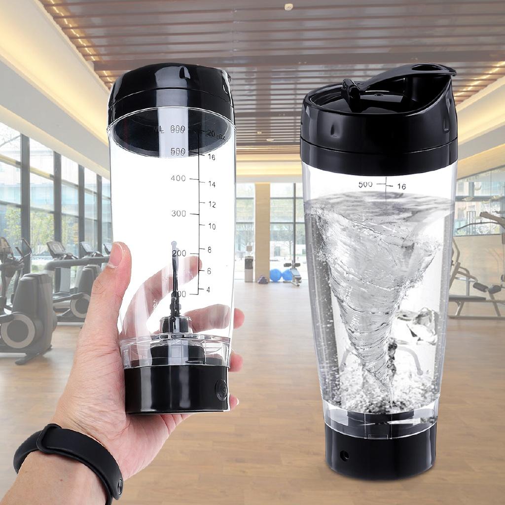 600ml USB Portable Electric Rechargeable Automatic Coffee Protein Milk Mixer Cup Shaker For Travel Use Fruit Juice Mixer